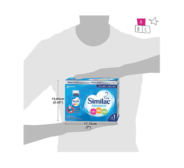 Image 8 du produit Similac - Similac Advance Étape 1 préparation pour nourrissons, 16 x 235 ml