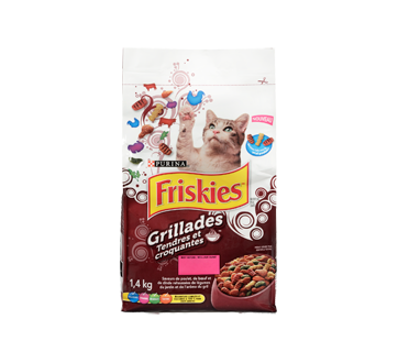 Image 2 du produit Purina - Friskies Grillades Tendres et Croquantes nourriture pour chats adultes, 1,4 kg