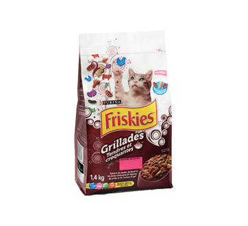 Image 3 du produit Purina - Friskies Grillades Tendres et Croquantes nourriture pour chats adultes, 1,4 kg