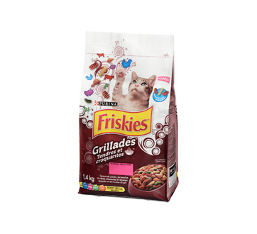 Image 4 du produit Purina - Friskies Grillades Tendres et Croquantes nourriture pour chats adultes, 1,4 kg