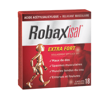 Image 1 du produit Robax - Robaxacet, comprimés extra fort, 18 unités