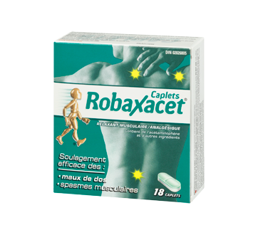 Image 1 du produit Robax - Robaxacet, comprimés extra fort, 18 unités