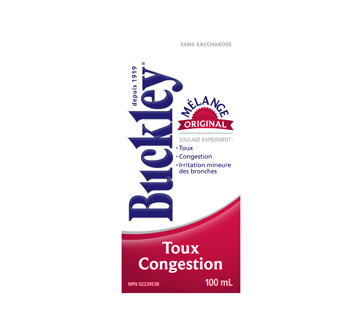 Image du produit Buckley - Sirop toux congestion, 100 ml
