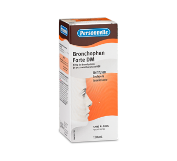 Image du produit Personnelle - Bronchophan Forte DM sirop pour toux sèche, 120 ml