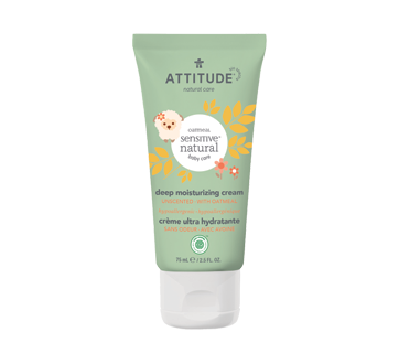 Crème naturelle ultra réparatrice pour bébé, 75 ml – Attitude : Bébé