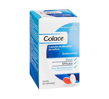 Emollient Fecal 60 Unites Colace Comprime Jean Coutu