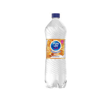 Image du produit Nestlé Pure Life - Eau pétillante mandarine, 1 L
