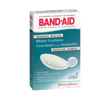 Image 2 du produit Band-Aid - Guérison avancée coussinets pour les ampoules, 6 unités