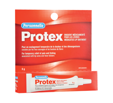 Image du produit Personnelle - Protex onguent médicamenté pour les lèvres, 6 g