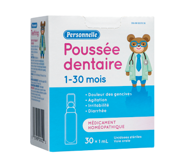 Poussee Dentaire 30 X 1 Ml Personnelle Personnelle Jean Coutu
