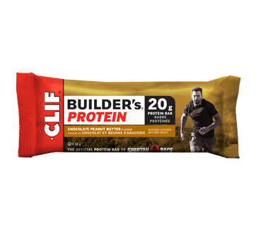 Builder's Protein Barre Protéinée, 6 X 68 G, Chocolat Et Beurre D'arachide  – Clif Bar : Nutritionnel (Sport) | Jean Coutu
