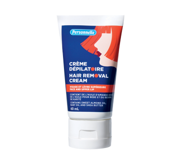 Crème dépilatoire pour visage et lèvre supérieure, 60 ml – Personnelle : Crème dépilatoire | Jean CoutuAperçuAperçuAperçuAperçu