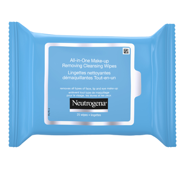 Lingettes nettoyantes démaquillantes tout-en-un, 25 unités – Neutrogena :  Nettoyant