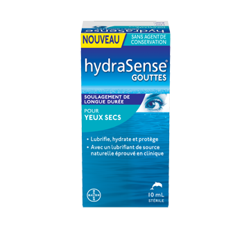 Image 1 du produit HydraSense - Gouttes pour yeux secs, 10 ml