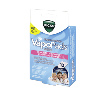 Image du produit Vicks - VapoPads tampons de rechange, 10 unités, lavande et romarin