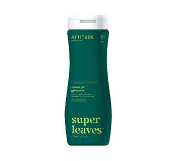 Super Leaves gel douche naturel nourrissant, 473 ml