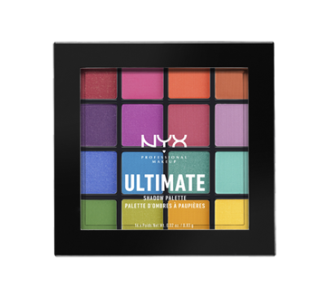 Image 1 du produit NYX Professional Makeup - Palette d'ombres à paupières Ultimate, 1 unité