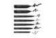 Vignette 6 du produit NYX Professional Makeup - That's the Point Eyeliner fin ligneur liquide pour les yeux, 0,6 ml