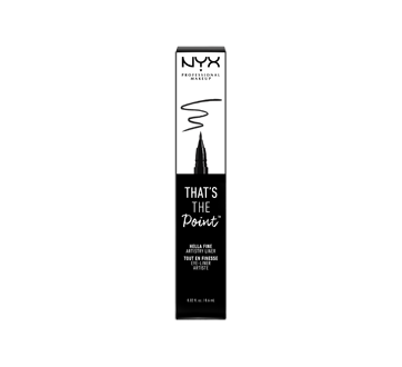 Image 2 du produit NYX Professional Makeup - That's the Point Eyeliner fin ligneur liquide pour les yeux, 0,6 ml