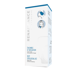 Renaissance gant exfoliant, 1 unité, bleu zénith