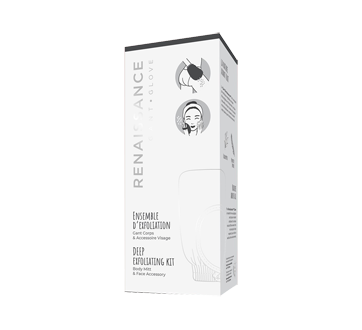Renaissance gant exfoliant, 1 unité, gris urbain