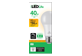 Vignette du produit Globe Electric - Globe ampoule DEL 40W A19, 1 unité, blanc chaud