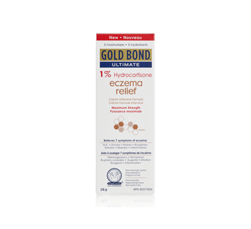 Image du produit Gold Bond - Ultimate Eczema Relief crème avec 1 % d'hydrocortisone, 28 g