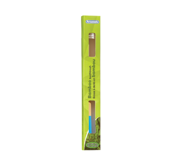 Brosse à dents en bambou, souple, 1 unité