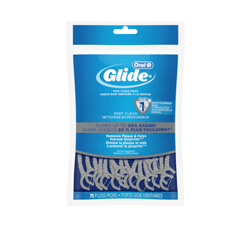 Image du produit Oral-B - Glide Pro-Santé porte-soie dentaire, 75 unités, menthe fraîche