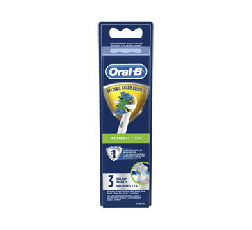 Image du produit Oral-B - FlossAction brossettes de rechange pour brosse à dents électrique, 3 unités