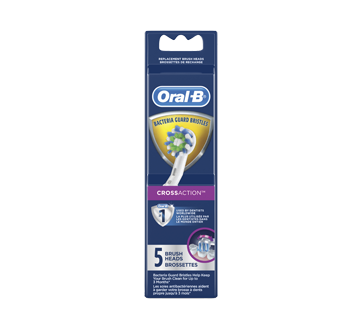 Image du produit Oral-B - CrossAction brossettes de rechange pour brosse à dents électrique, 5 unités