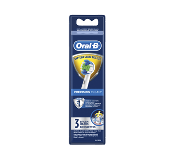 Image du produit Oral-B - Precision Clean brossettes de rechange pour brosse à dents électrique, 3 unités