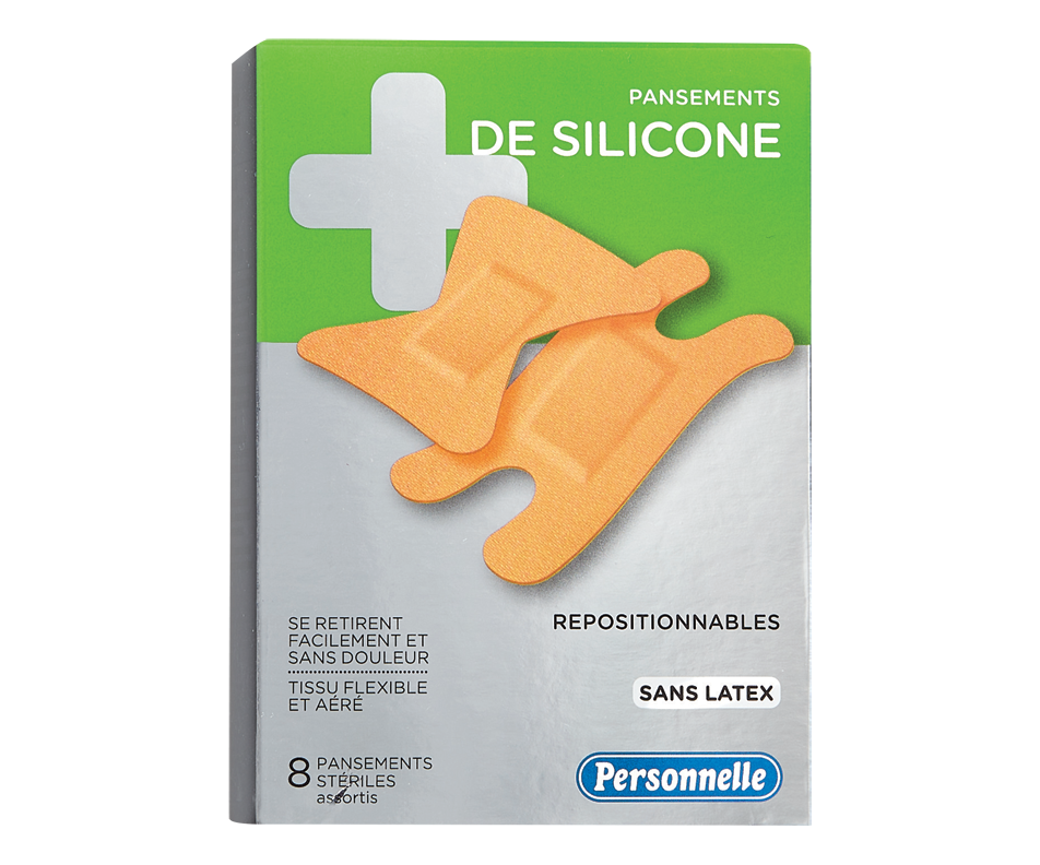 Pansements de silicone 4 jointures, 1 unité Personnelle Bienêtre