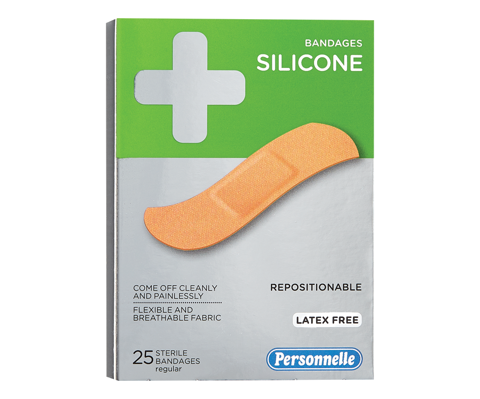 Pansements de silicone, 25 unités Personnelle Pansements