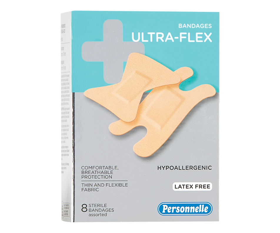 Pansements UltraFlex, 8 unités Personnelle Pansements, compresses et autres Jean Coutu