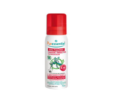Image du produit Puressentiel - SOS piqûres chasse-insectes en vaporisateur, 75 ml