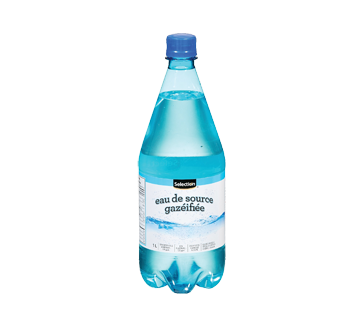Eau de source gazéifiée, 1 L
