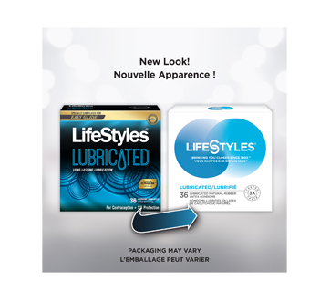 Image 3 du produit LifeStyles - Condoms lubrifiés, 36 unités