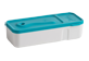 Vignette 2 du produit Trudeau - Contenant à collation et à trempette, 1 unité, bleu