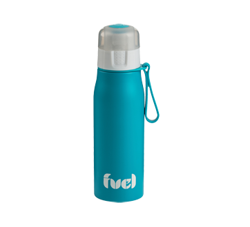 Image 2 du produit Trudeau - Bouteille en acier inoxydable Fuel, 500 ml, bleu