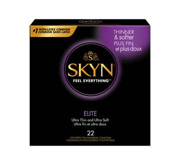 Image 1 du produit Skyn - Feel Everything Elite condoms lubrifiés sans latex naturel, 22 unités