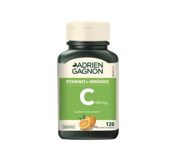 Image du produit Adrien Gagnon - Vitamine C croquable orange, 120 unités
