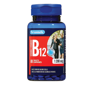 Vitamine B12 1200 mcg, 80 unités