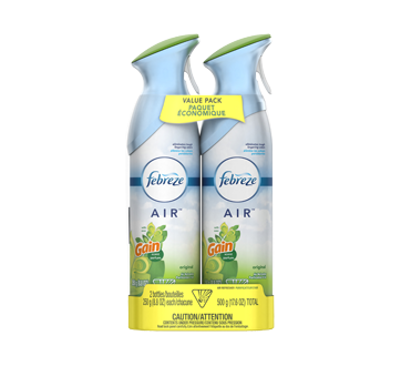 Assainisseur d'air, 2 x 250 g, parfum Gain original