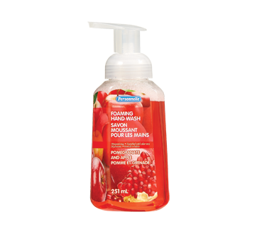 Savon moussant pour les mains, pomme et grenade, 251 ml