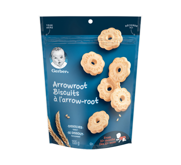 Gerber biscuits à l'arrowroot, 155 g