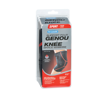 Support pour genou à enfiler, 1 unité, grand