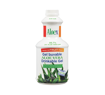 Image du produit Aloex - Gel d'aloe vera buvable, 1 L, fruits