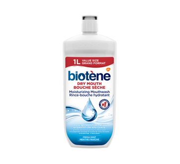 Image du produit Biotène - Rince-bouche hydratant, bouche sèche, 1 L, menthe fraîche