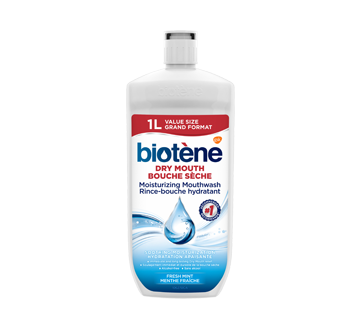 Rince-bouche hydratant, bouche sèche, 1 L, menthe fraîche